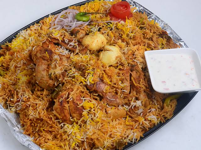 Chicken Dum Biryani.